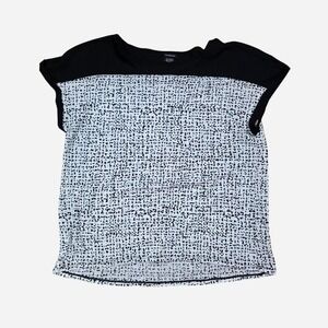 Calvin Klein black and white top size XXL